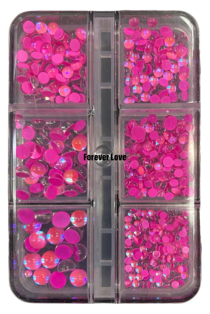 Forever Love Nail Art Rhinestones Gems