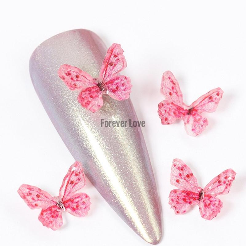 Forever Love Nail Art Charms Butterflies