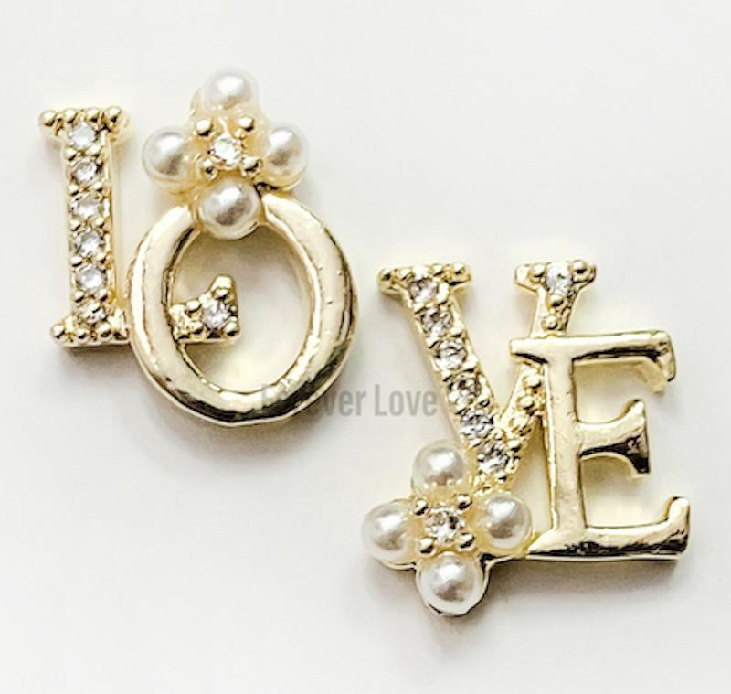 Forever Love Nail Art Charms Love