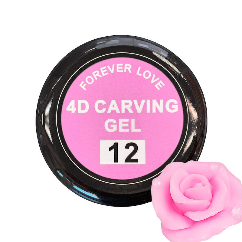 4D Carving Gel 12 Light Pink - Forever Love