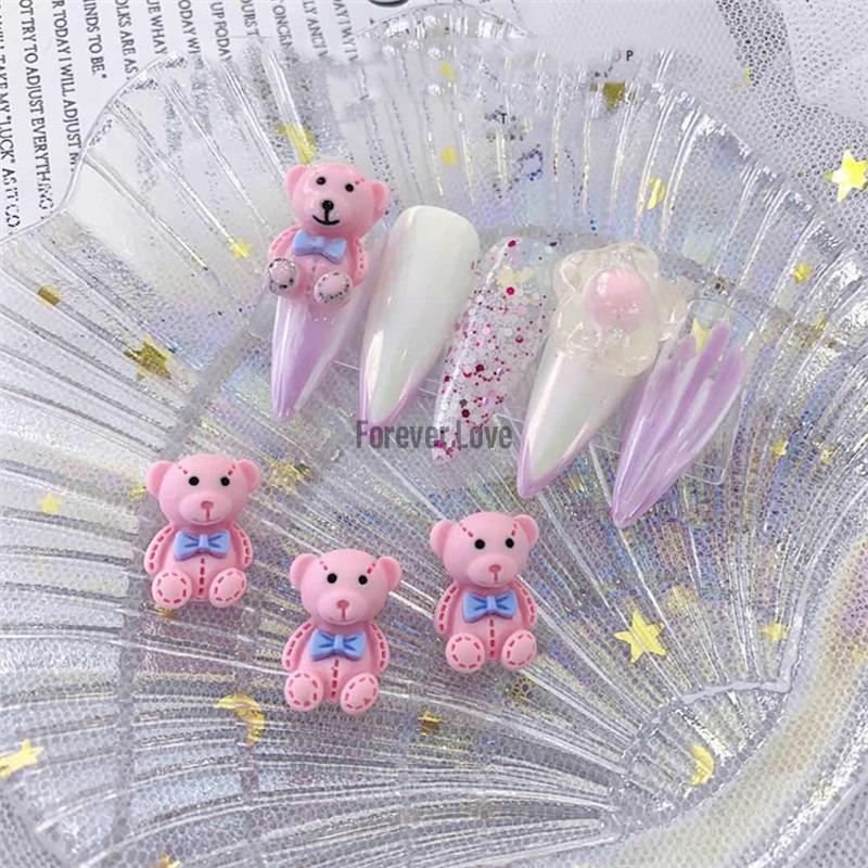 Forever Love Nail Art Charms Bears