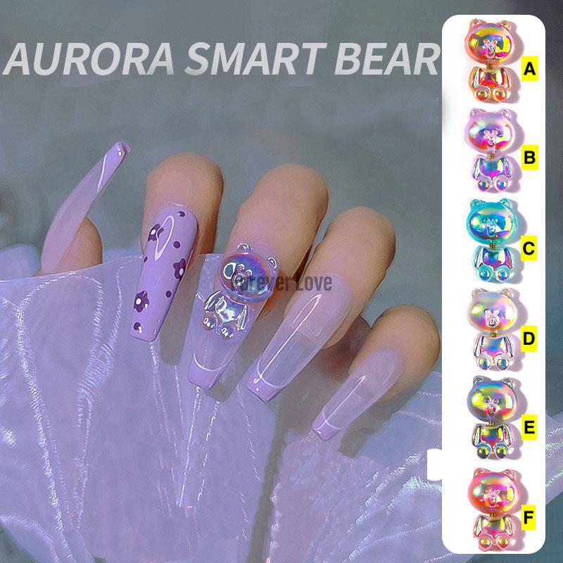 Forever Love Nail Art Charms Bears