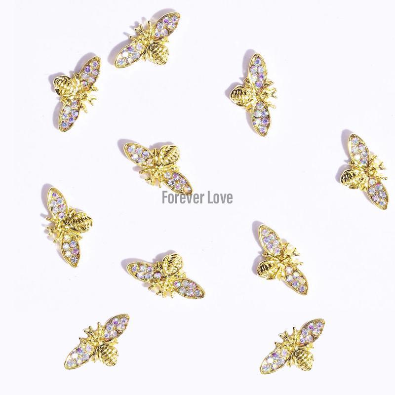 Forever Love Nail Art Charms Bees