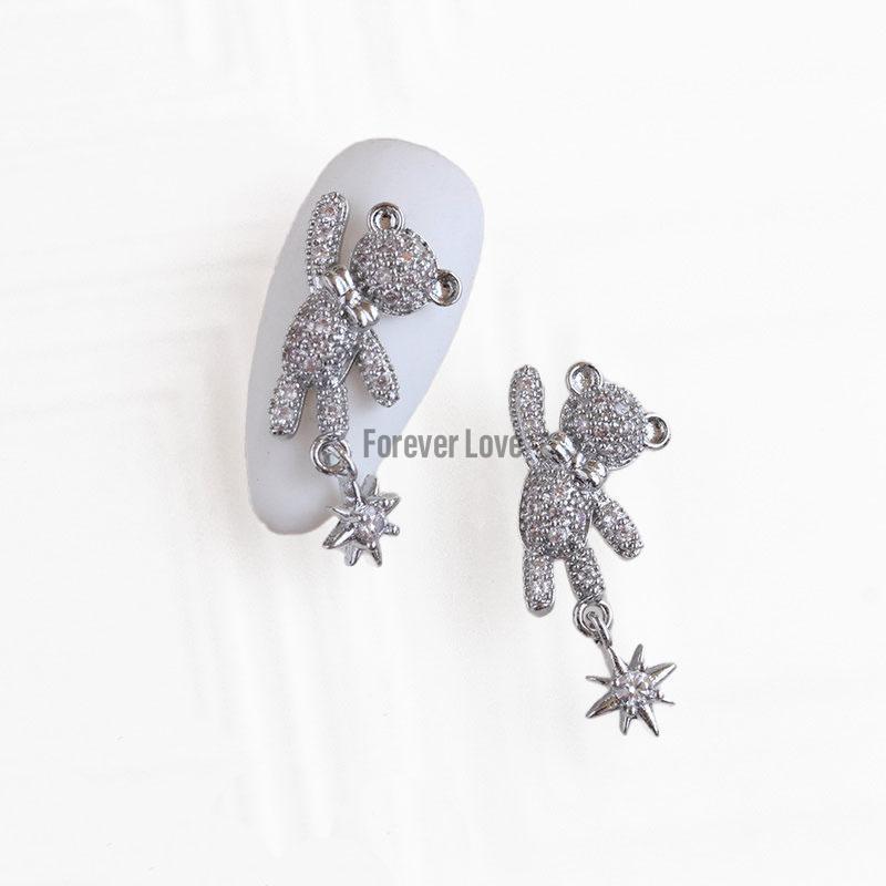 Forever Love Nail Art Charms Bear