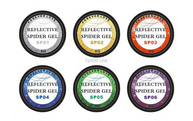 Spider Gel Reflective Disco - Forever Love Nail Art Spider Gel