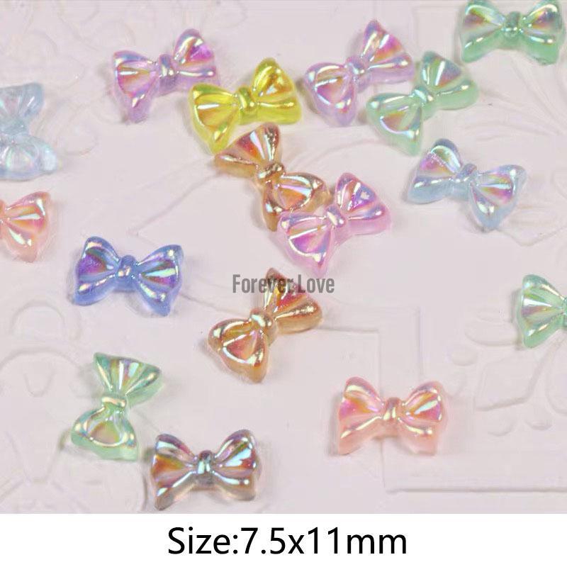 Forever Love Nail Art Charms Bow Tie