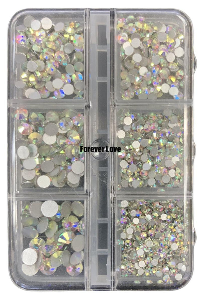 Forever Love Nail Art Rhinestones Gems