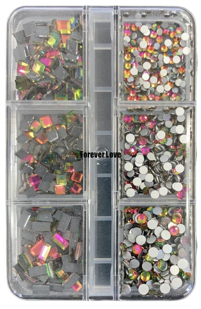 Forever Love Nail Art Rhinestones Gems