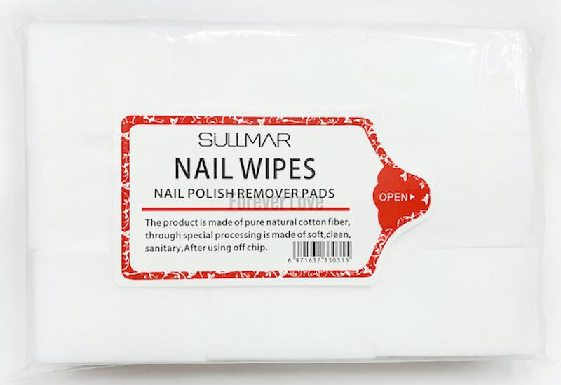 Nail Wipes - Forever Love Lint-Free, Non-Woven Fabric Nail Wipes for Nail Polish Removal