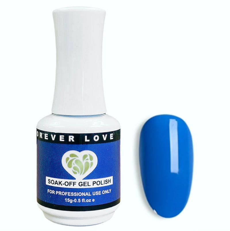 Gel F06 - Forever Love Gel Nail Polish Blue