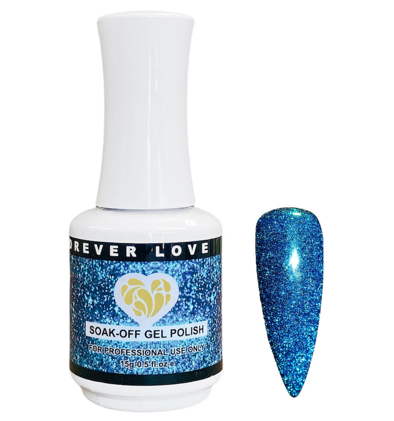 Gel F16 - Forever Love Gel Nail Polish Blue