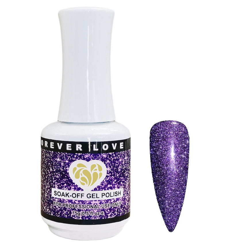 Gel F18 - Forever Love Gel Nail Polish Purple