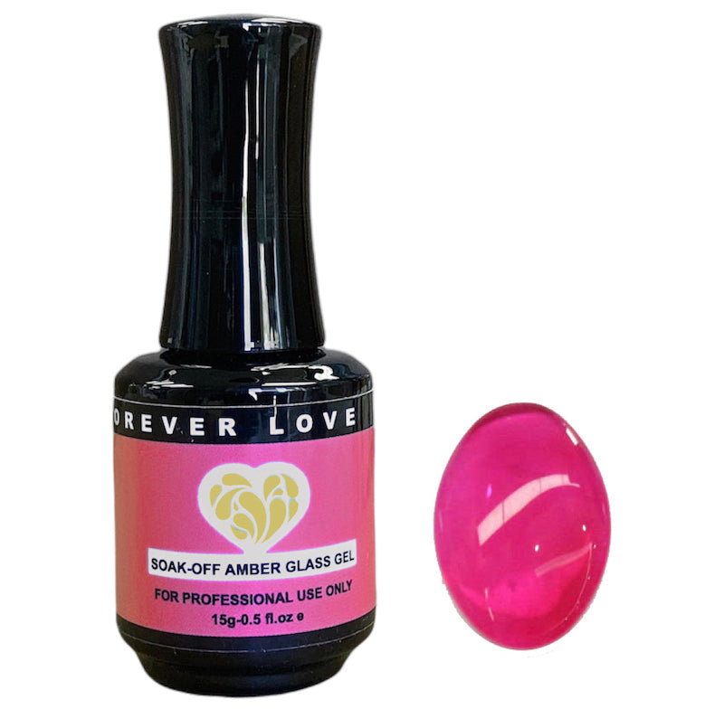 Gel F26 - Forever Love Gel Nail Transparent Jelly Polish Pink