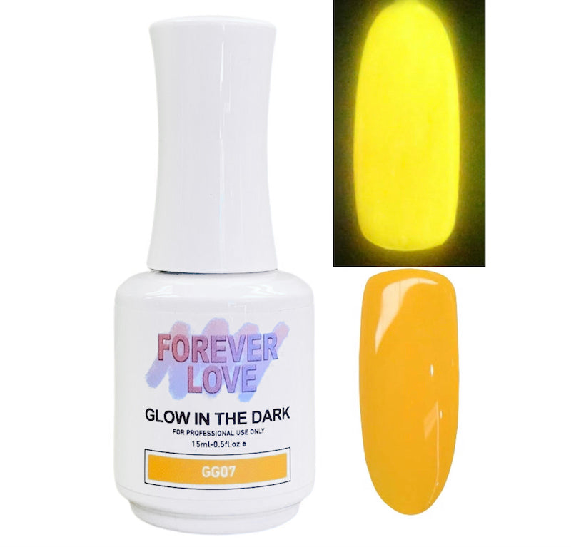 Glow In The Dark Gel GG07 - Forever Love Orange Yellow