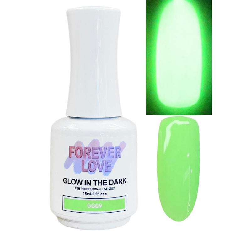 Glow In The Dark Gel GG09 - Forever Love Green