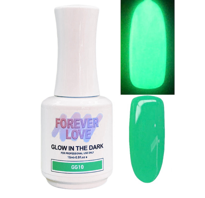 Glow In The Dark Gel GG10 - Forever Love Green