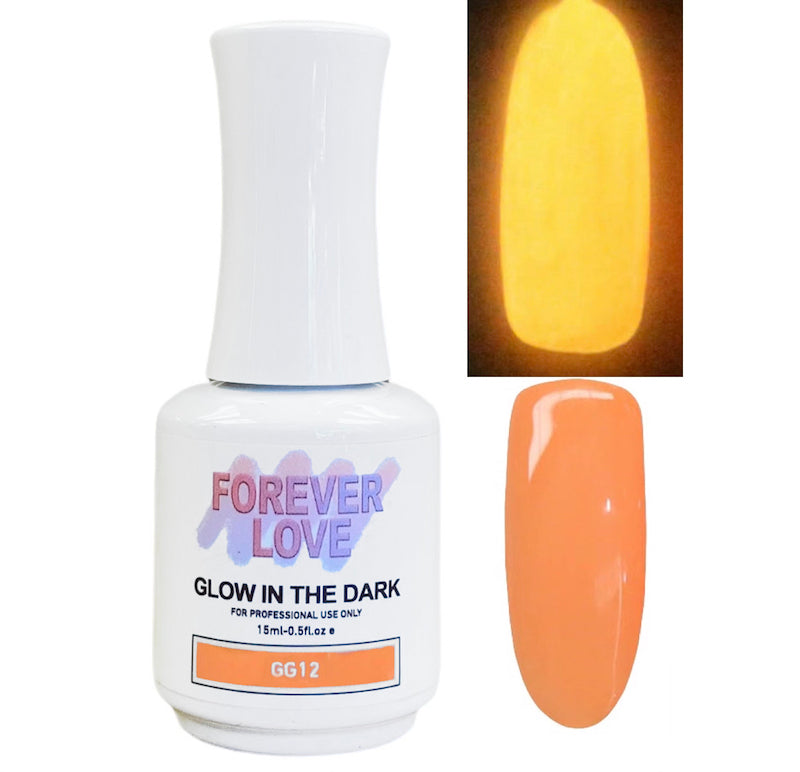 Glow In The Dark Gel GG12 - Forever Love Orange