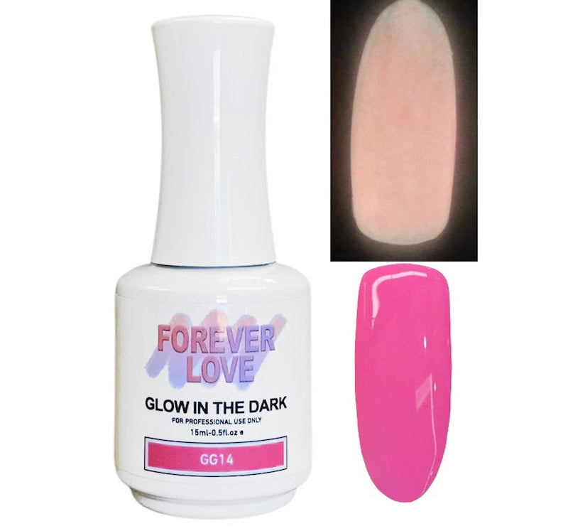 Glow In The Dark Gel GG14 - Forever Love Pink