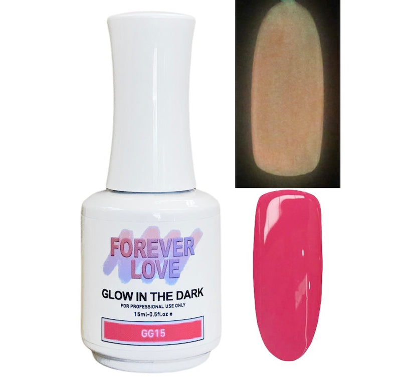 Glow In The Dark Gel GG15 - Forever Love Pink