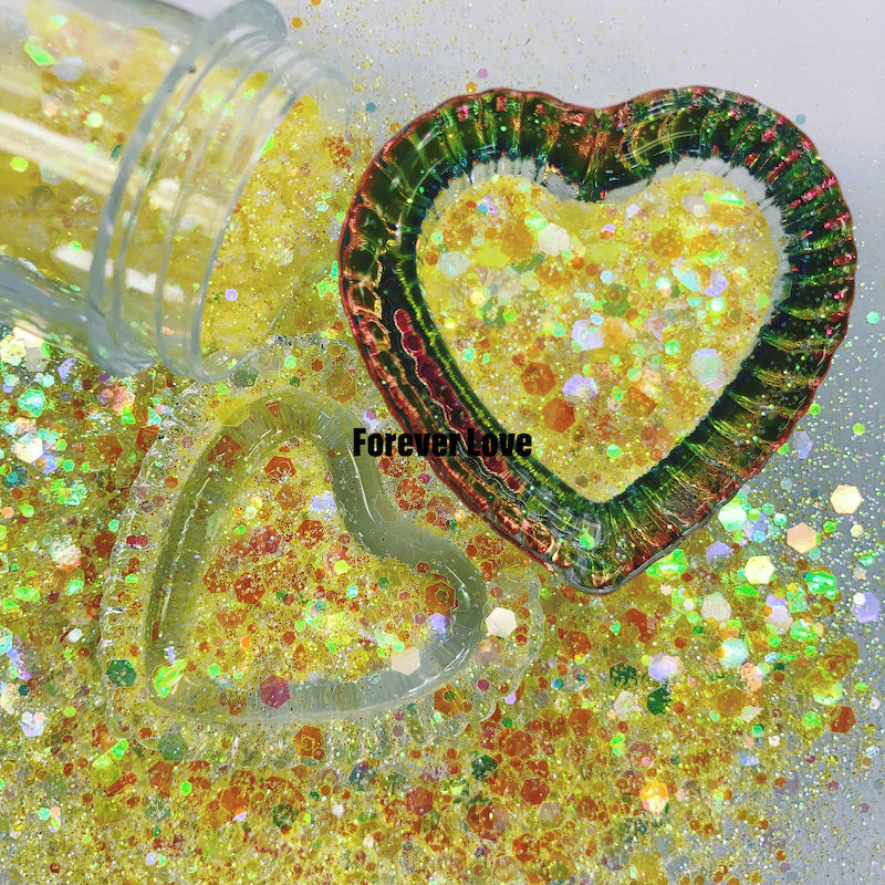 Forever Love Nail Art Glitter Sprinkle On Collection