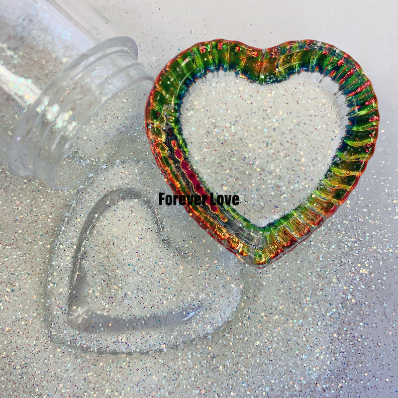 Forever Love Nail Art Glitter Sprinkle On Collection