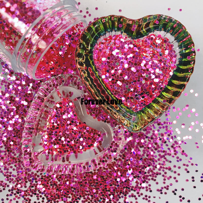 Forever Love Nail Art Glitter Sprinkle On Collection