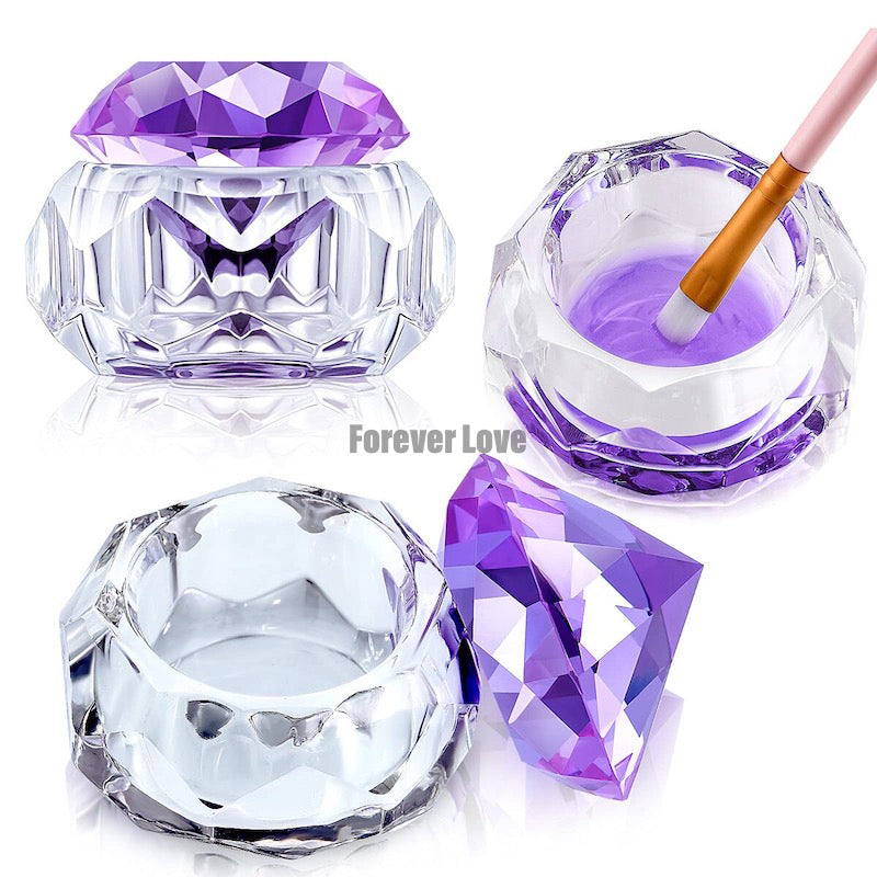 Liquid Cup Diamond - Forever Love Dappen Dish Nail Acrylic Liquid Monomer Cup