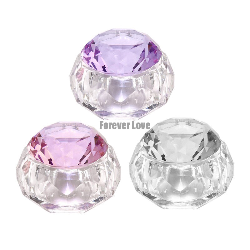 Liquid Cup Diamond - Forever Love Dappen Dish Nail Acrylic Liquid Monomer Cup