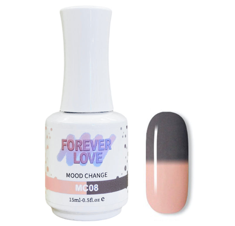 Mood Change Gel MC08 - Forever Love Gray Nude Pink