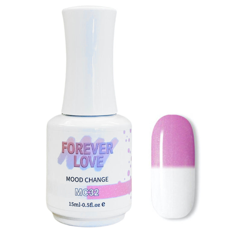 Mood Change Gel MC32 - Forever Love Pink White