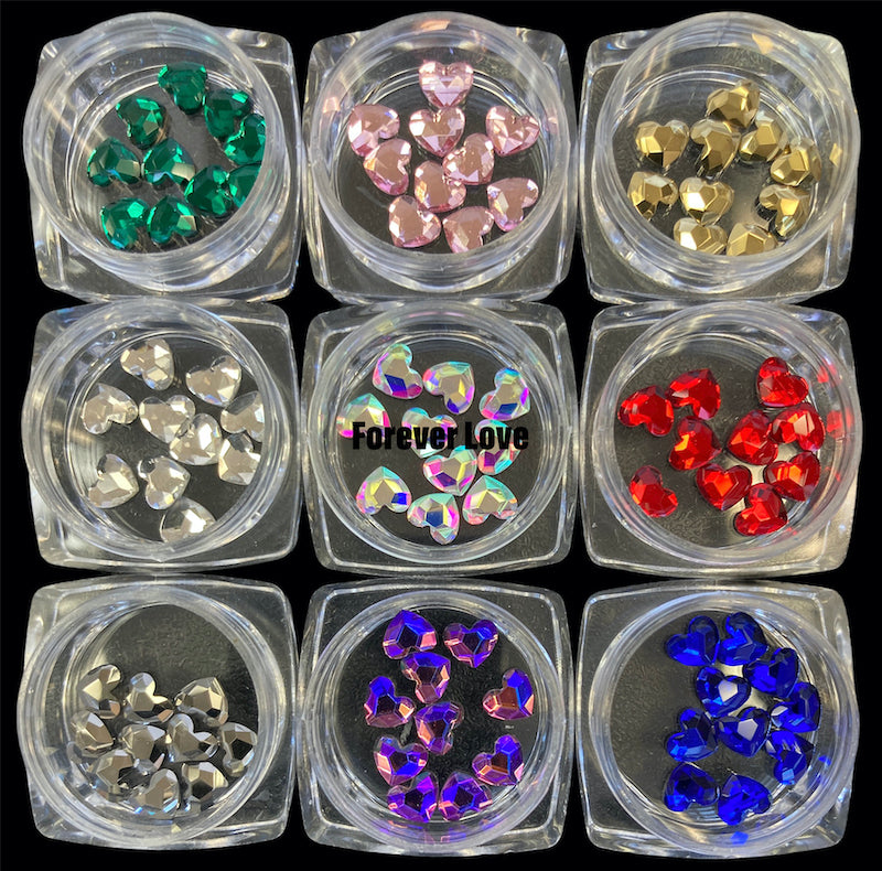 Forever Love Nail Art Rhinestones Gems