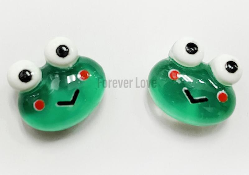 Forever Love Nail Art Charms Frogs