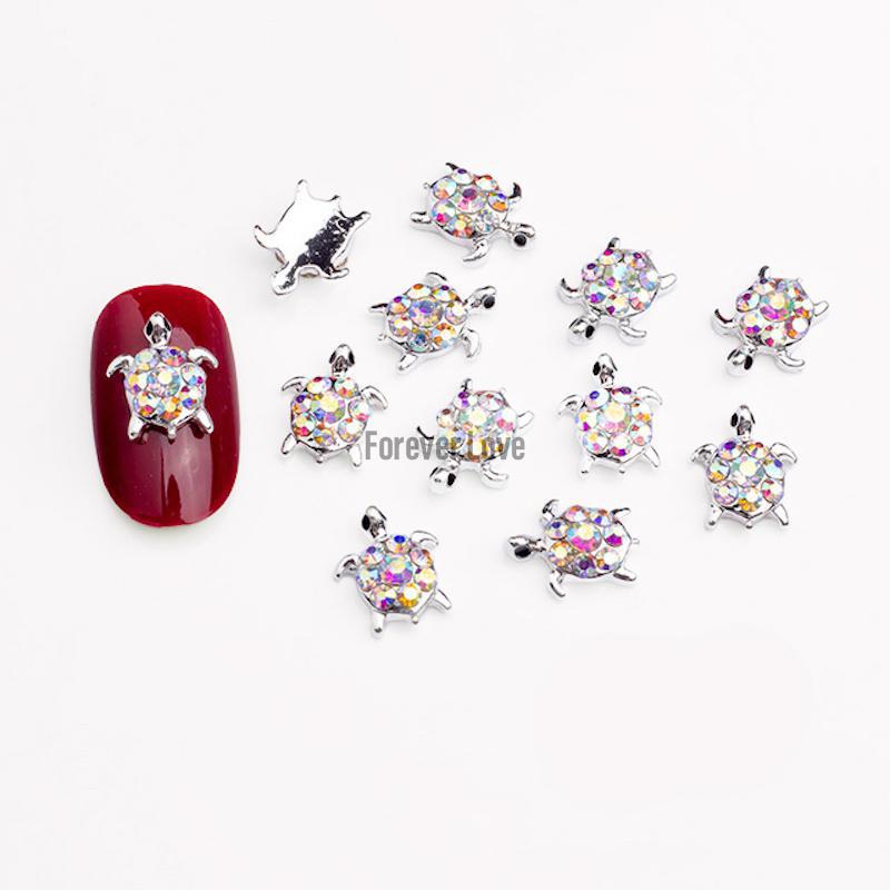 Forever Love Nail Art Charms Tortoises Turtles