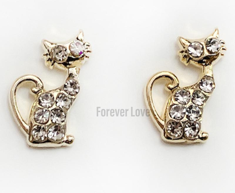 Forever Love Nail Art Charms Cats