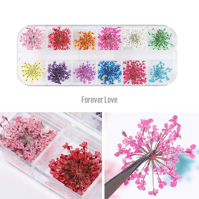 Forever Love Nail Art Charms Flowers