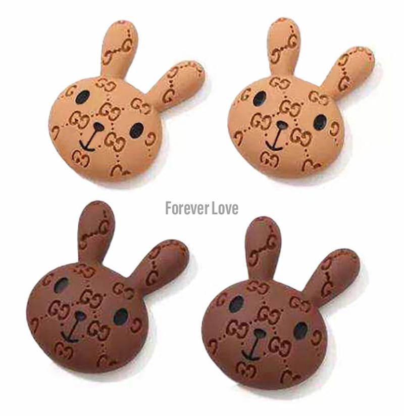 Forever Love Nail Art Charms Rabbits Bunnies